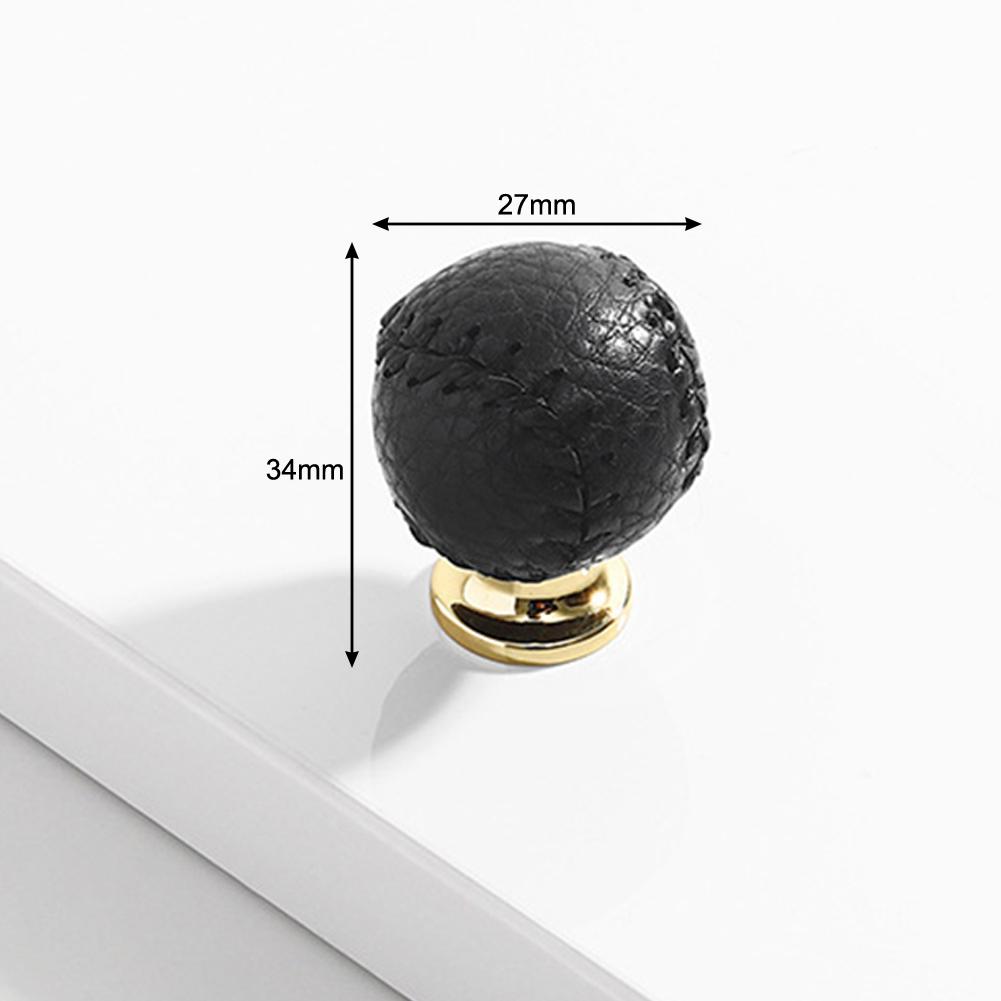 For Cabinets Leather Handle Home Improvement Projects 27*34mm Multiple Color Selections Practical Home Improvement
