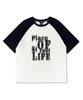 BUNKERBUSTER Fade Typo Raglan Short Sleeve Tee Mq2Tu257_Black