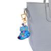 Little Color Changing Acrylic Keychain Pendant Blue Cat Surrounding Cute Bag Pendant