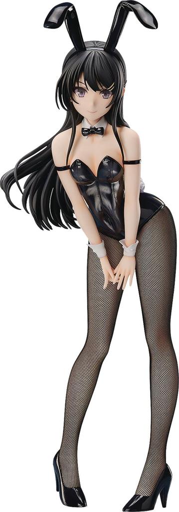 Rascal Does Not Dream of Bunny Girl Senpai Mai Sakurajima Bunny Scale Plastic Malovaná kompletní figurka Resella Ver. 1/4