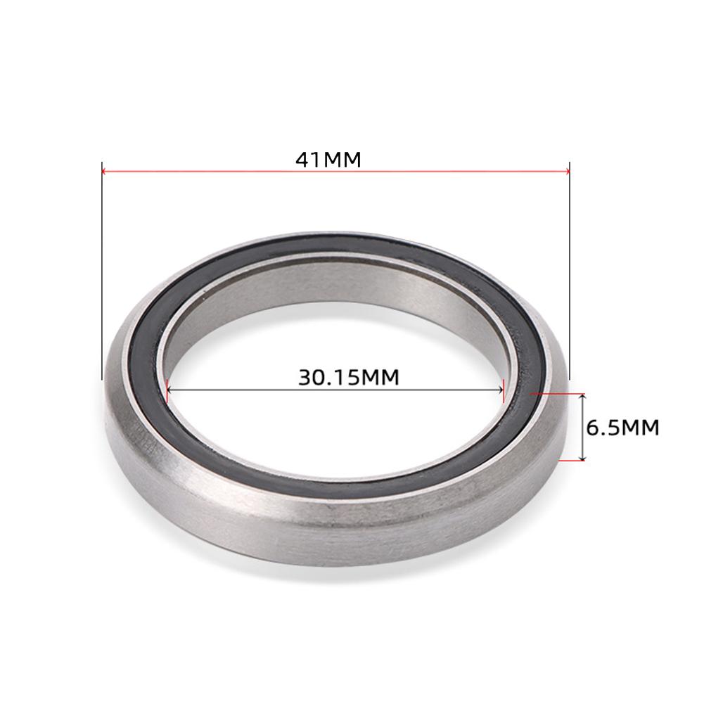 Bearing Steel Headset Bike Repair Bearings Bike Repair 41/41.8/52MM Size Black Color External Bearing Headsets
