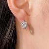 Small For Women Hoop Earrings Aaa Zircon Crystal Stone Basic Simple Style And Classic Temperament Female Earrings NewSimple Jewelry