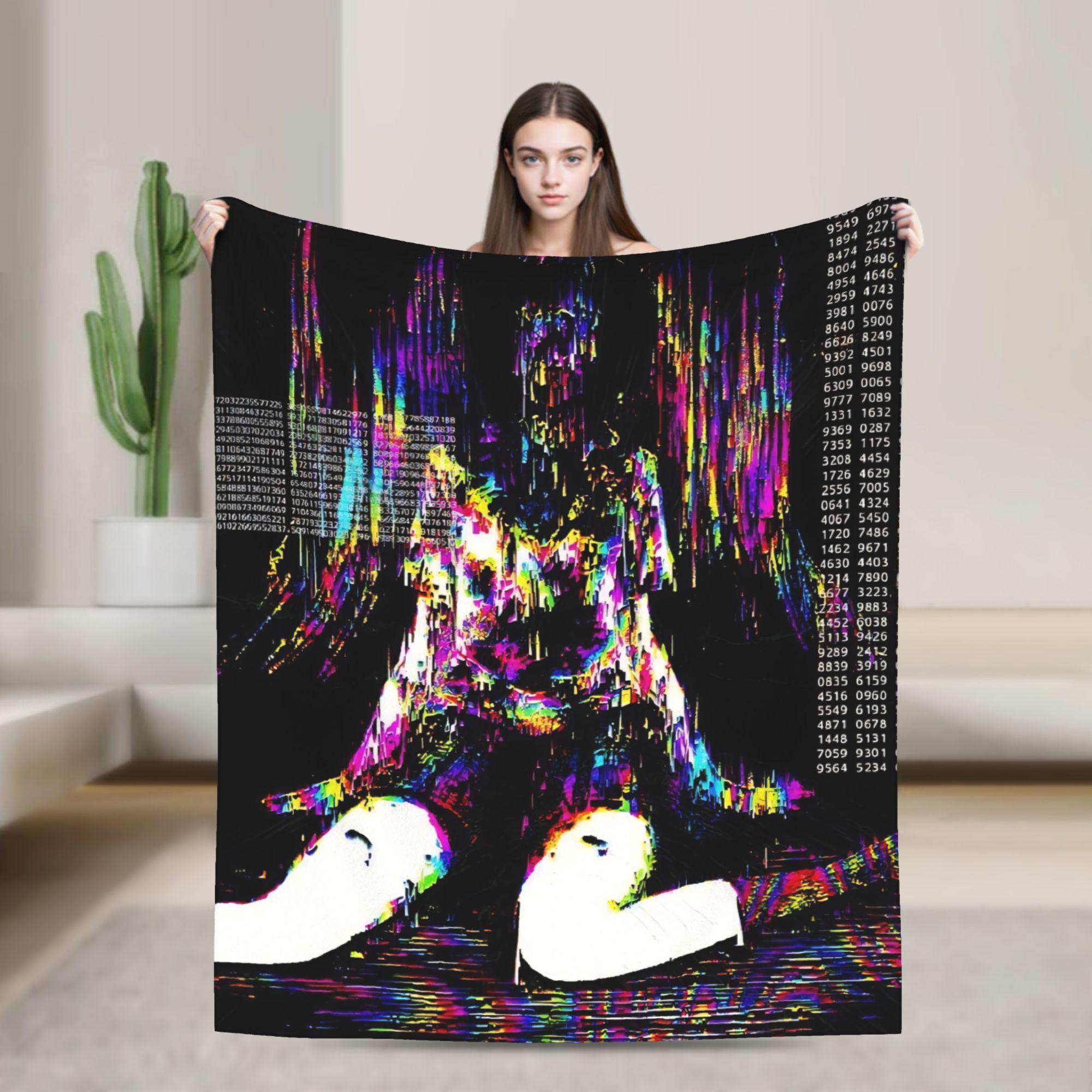 Sewerslvt We Had Good Times Together  Blanket Quality Soft  Throw Blanket Autumn Picnic Home Decor Print Bedspread 75X95CM