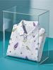 Men'S Short-Sleeve Polo Shirt with Flat Digital Print Pattern - No Texture