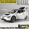 1:24 Model Y Facelift Off Road SUV Alloy Metal Diecast Model Car Sound & Light Pull Back Children Toy Collectibles Birthday Gift