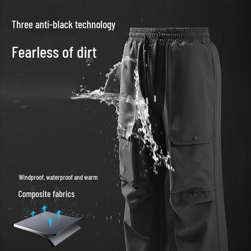 Jeep Men's Winter Fleece-Lined Outdoor Hiking Pants