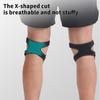 1Pcs Knee Pads Double Silicone Meniscus Support for Men Women Anti Sprain Shock Absorption Protective Gear