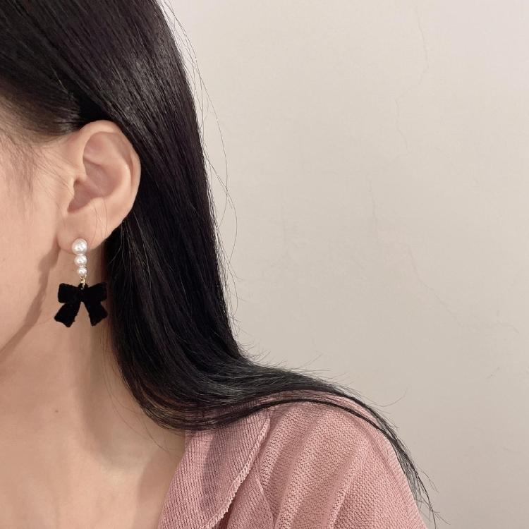 Fashionable Bowknot Earring Accessories Cute Ear Rings Studs Jewelry for Women