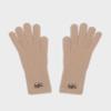 RECLOW FLUFFY LOGO GLOVE BEIGE