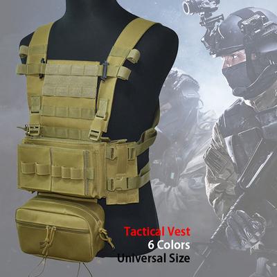 Leichte taktische Weste MK3 Combat Chest Rigs für den Outdoor-Jagdschutz. Hornness Gears mit Molle-System.