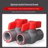 PVC Ball Valve Switch for Water Pipes (Sizes: 20-110mm)