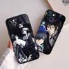 Black Butler New Phone Case for Redmi Note 8 9 10 11 11S 10C 10X 10A 10T 9A 9C 9T 9S 8T Pro Max Plus Prime