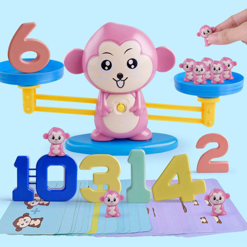 Math Educational Counting Balance Toy For Kids Toddler Preschool Game Number
