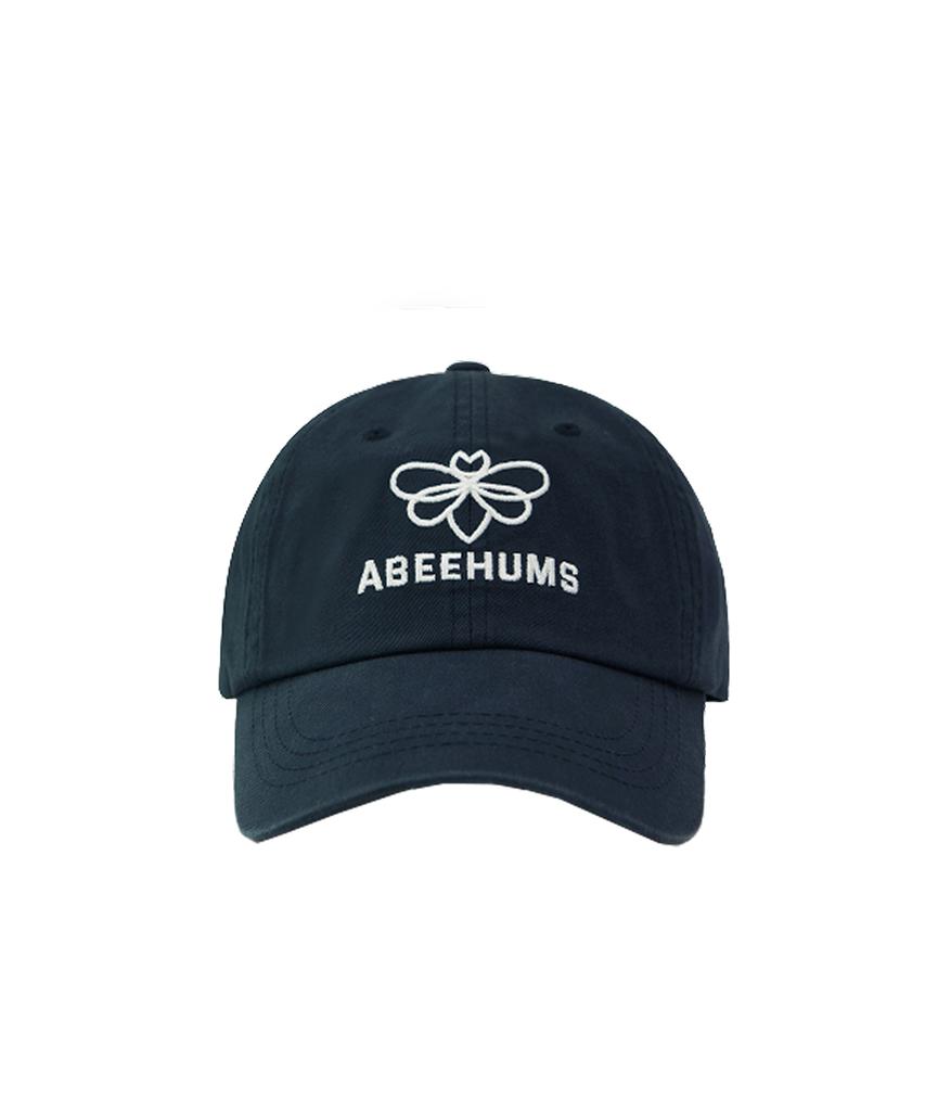 Eobiheomjeu Basic Signature Logo Ball Cap Abh356-001 Navy