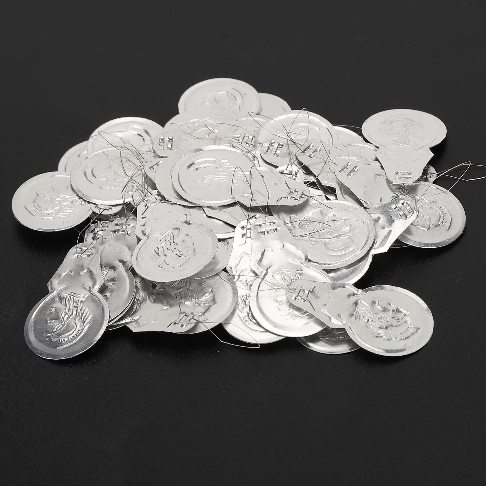 100Pcs   Needle Threader Aluminum Wire   CrossStitch Insertion Hand Machine Sewing Tool(Single   )