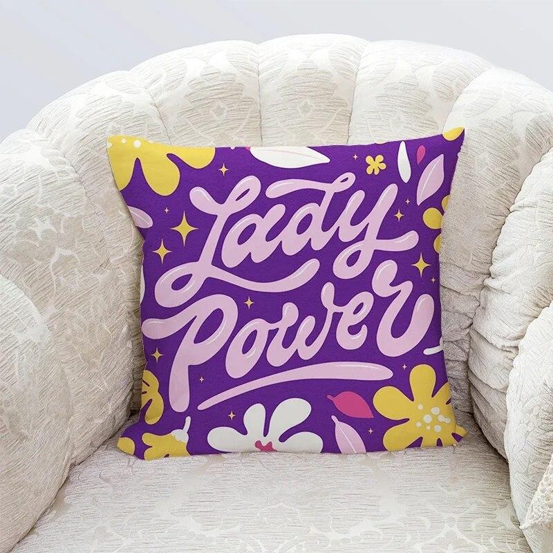 45x45cm Cute Cartoon Series Polyester Hold Pillowcase Kawaii Home Decoration Living Room Sofa Chair Car Bed Cushion Cover