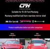 Dry Carbon Fiber Rearview Mirror Cover for 2015-2022 Ford Mustang