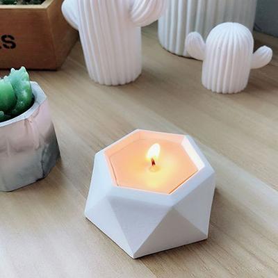 Mini Silicone Plant Pot Molds Form Arts Craft Polygonal Casting Moulds DIY Succulent Flowerpot Candle Holder Concrete Clay Mold