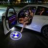 ta30-2Pcs Car Door Ghost Shadow Projector Lights Welcome Logo For M3 M4 M5 G42 G30 G20 E39 E36 E87 E53 F44 F07 F34 G15 G16 G23