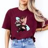 Anime Momo Ayase Relaxed Fit Tshirt Camiseta Short Sleeve Oneck New In Tops Tees