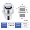Brass Pop-up Washbasin Drain Stopper