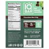 IQBAR, Plant Protein Bar, Chocolate Mint Chip, 12 Bars, 45g (1.6oz) Each