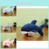 Charming Mini Plush Shark Keychain Soft Sponge Filled Shark Doll For Kids Accessories