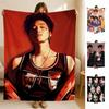 Kpop A-ATEEZ Throw Soft Flannel Blanket for Bed Bedroom Sofa Picnic Throw Skin-friendly Breathable Gift Cover
