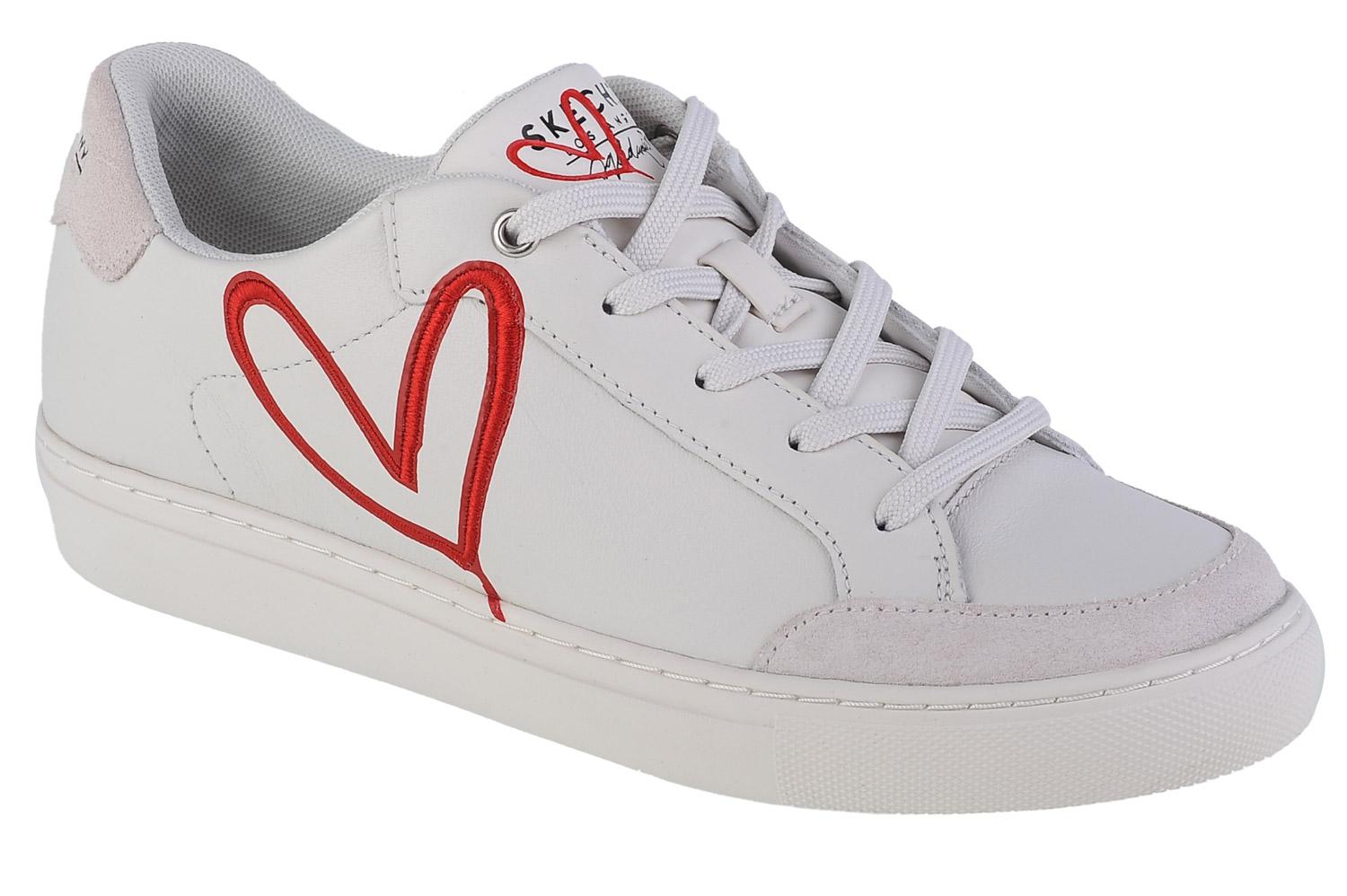 Skechers Side Street - Lonely Heart, Baskets blanches femme 35 blanc