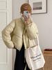 New short cotton clothes women's fashion casual loose stand-up collar small thickened bread clothes jacket