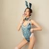 Sexy Lingerie Velvet Bunny Uniform Three-Point Onesie Cosplay Seduction Suit