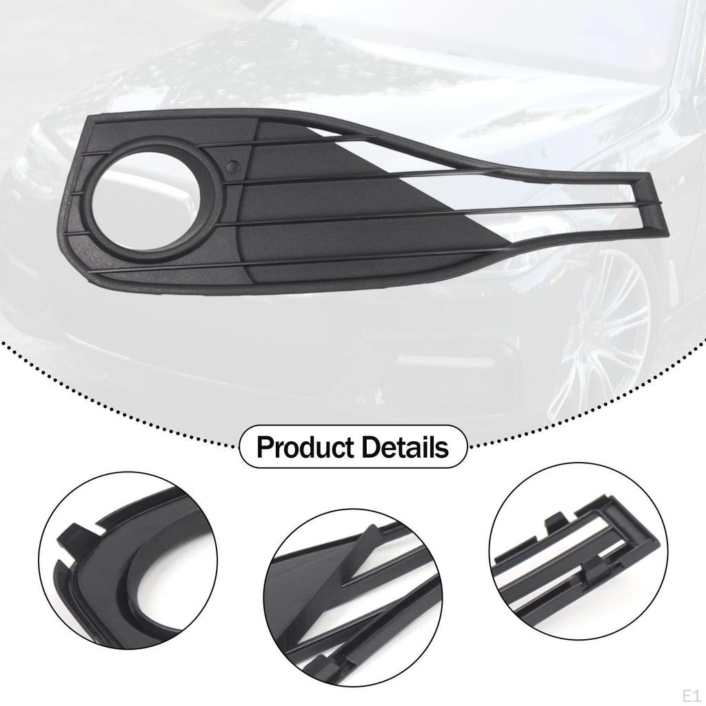 Right Fog Light Trim Grille Cover Assembly Repair Parts Professional Lamp Bezel