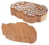 IBA Indianbeautifulart Textile Printing Block Sea Horse Hand Carved Wooden Stamp Wood Block Printing Textile Stamps For Fabric  Pottery Blocks-3
