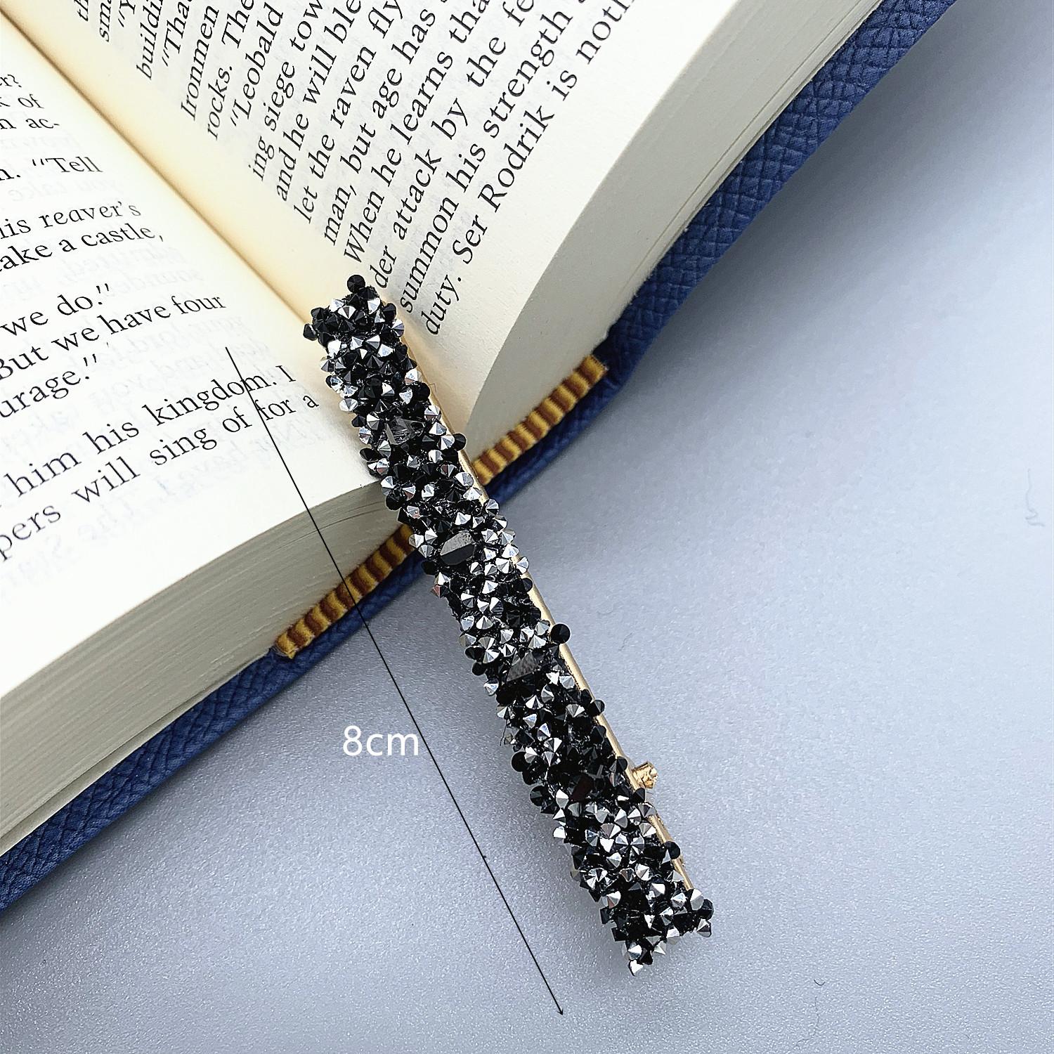 

Страз Заколка для волос Утиный клюв Треугольник