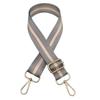 Colorful Women's Crossbody Bag Strap with Gold and Silver Thread – Wide, Long Handbag Accessory