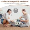 Draagbare Droogmachine Wasmand Ruimtebesparend Flexibele Opvouwbare Mand met Handvatten Vuile Kleding Opbergmand