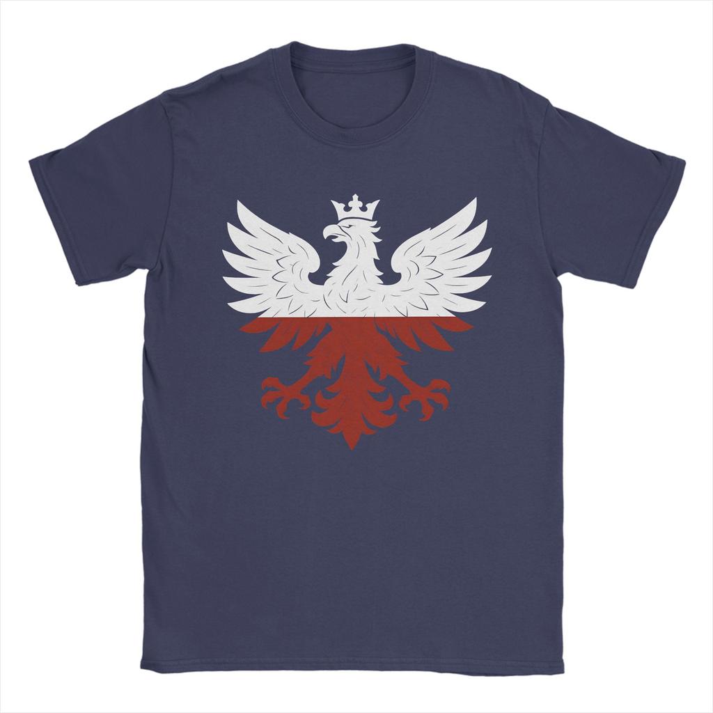 Poland Polska Eagle Flag T Shirts Unisexs Cotton Fashion Tshirts O Neck Tee Shirt Short Sleeve Clothes Gift Idea