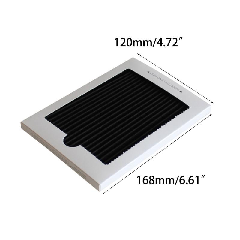 Pack of 8 Refrigerator Air Filter Replacement Carbon Activated Filter for EAFCBF 242061001 241754001 Accessories