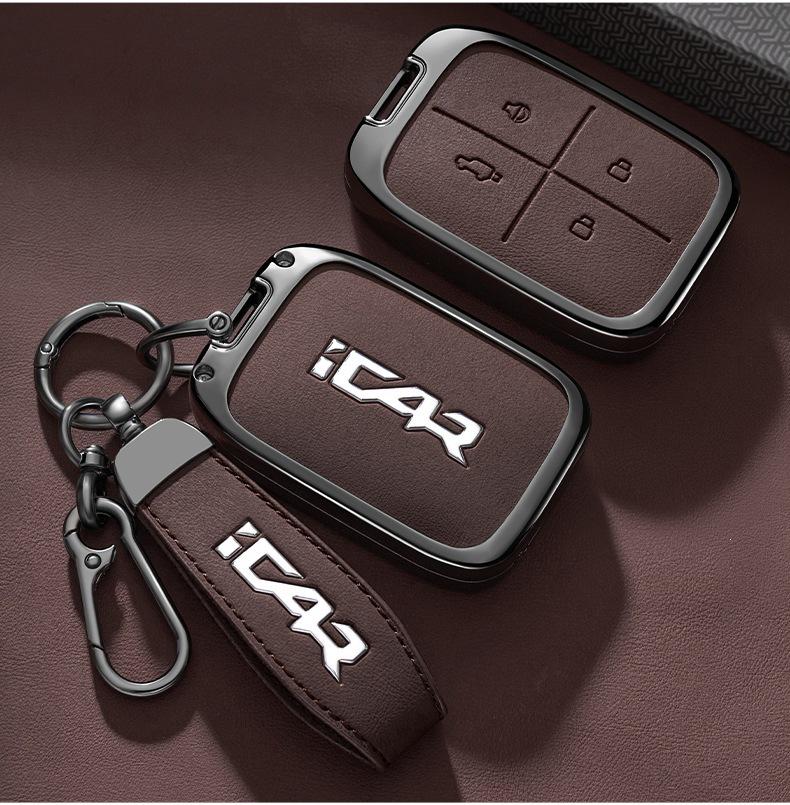 Chery iCar V23 Key Case 2025: Smart Bluetooth Remote Shell & Protective Bag