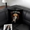 A-Alice In C-Chains Band Cushion Cover Natural Linen Organic Fabric Double-Sided Printing Sofa Home Decor Gift Pillow Case