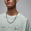 Jordan 23 Engineered Solid Logo Round Neck Loose Short Sleeve T-Shirt Men Tops Light-Blue DX9591-394