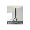 Yamazaki Tower 5515 Door Hanger (Black) - Retractable when not in use.