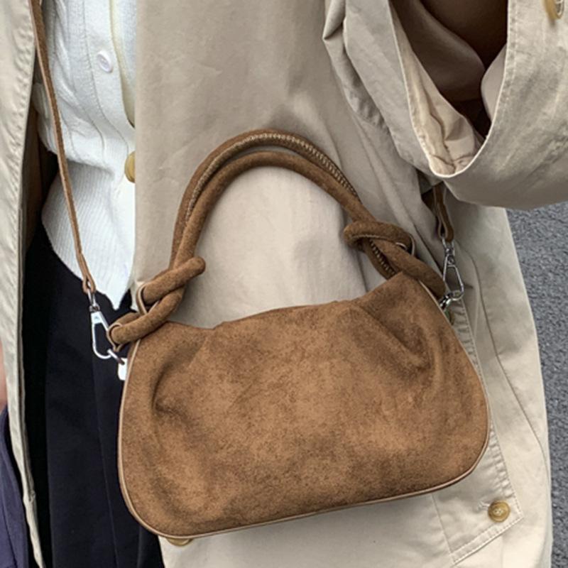 Plissierte Ein-Schulter-Tasche Hoher Erscheinungsgrad Lässige Pendler-Unterarmtasche Umhängetasche