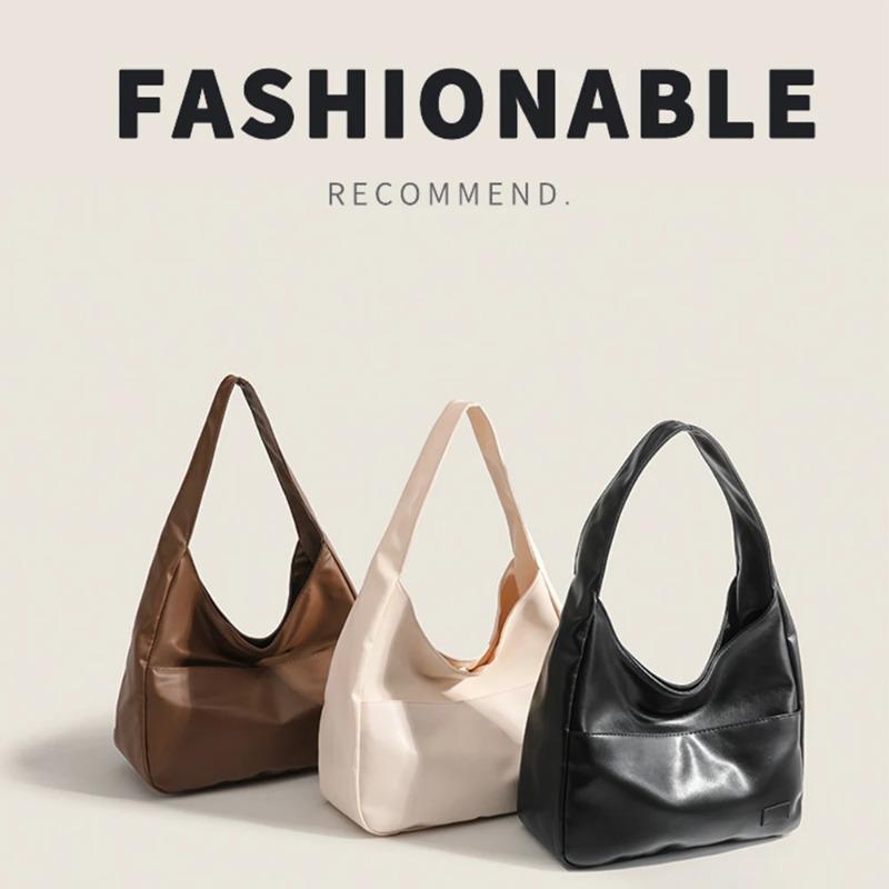 Stylish Minimalist Vintage Shoulder Bag Women Handbag Large Capacity Tote Bag Casual Commuting Trendy Fashion Accessory