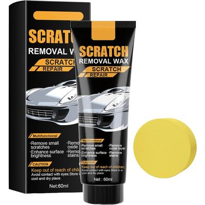 2026 New Car Scratch Removal Wax, Scratch Remover for Vehicles, Car Paint Scratch Repair Paste for Light Scratches