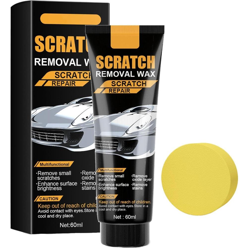 2026 New Car Scratch Removal Wax, Scratch Remover for Vehicles, Car Paint Scratch Repair Paste for Light Scratches