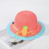 Cute Little Strawberry Baby Hat Cartoon Carrot Beach Sunshade Sun Protection Fashion Children Travel Summer Hat