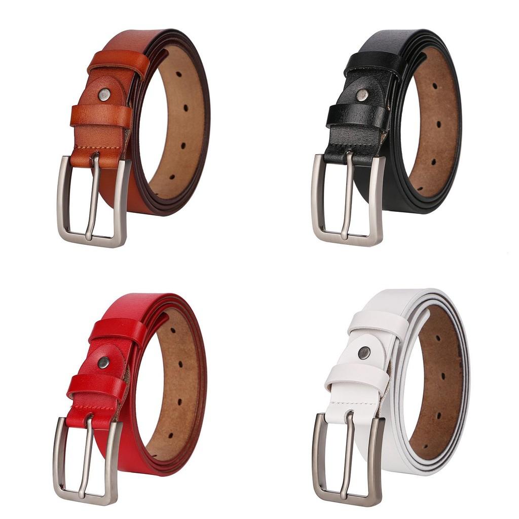 Stylish Belt Leather Men With Simple Design For Work And Casual Gift Settings