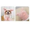 Plush Pet Hat for Ear and Head Protections Halloween Funny Ear Dog Hat for Small Dogs Cats Warm Winter Headgear Hat