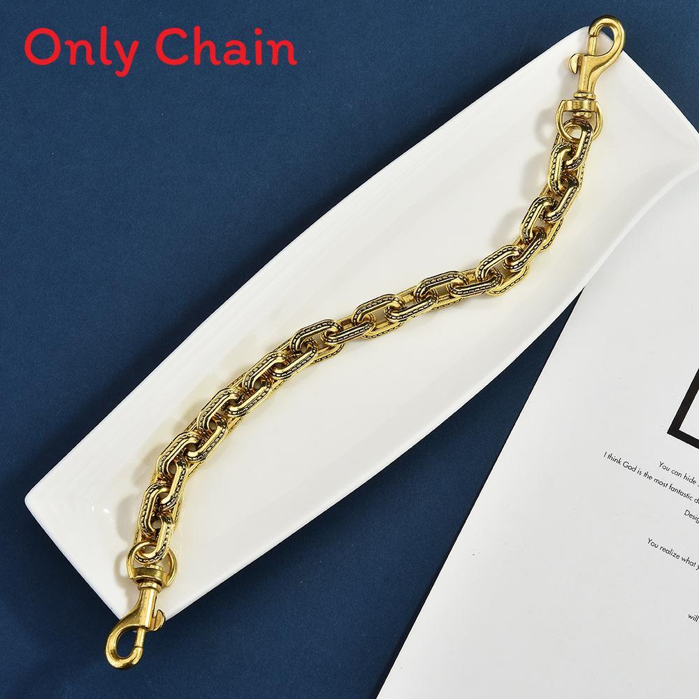 Metal Geometric Chain Bag Charm For Summer With Cross Crown Roman Symbols
